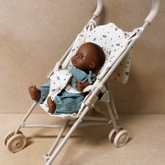 Konges Slojd Doll Stroller Poppenwagen / Kinderwagen / Speelgoed Baby Flower Bouquet