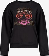 TwoDay dames sweater met tijgerkop - Zwart - Maat XL