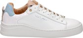 Fred de la Bretoniere dames sneaker - Wit blauw - Maat 40