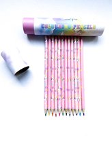 Unicorn|Kleurpotloden|Colouring pencils|kindercadeau|Pastel kleuren