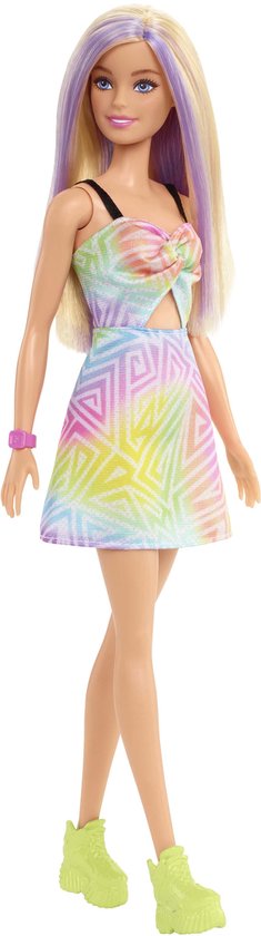 Barbie Fashionistas Pop - Blond - Tie-Dye Jurk - Pop