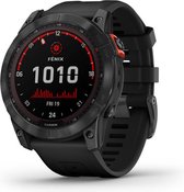 Garmin fenix 7X Solar Multisport Smartwatch - Geavanceerde GPS - Multisport - 10ATM Waterdicht - Zwart