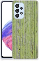 Cover Case Geschikt voor Samsung Galaxy A53 5G Smartphone hoesje Green Wood