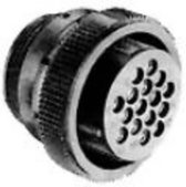 TE Connectivity 182926-1 Bullet connector Plug, straight Total number of pins: 37 Series (round connectors): CPC 1 pc(s)