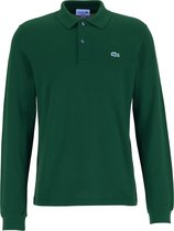 Lacoste Classic Fit polo lange mouw - groen -  Maat: XL