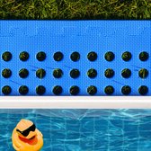 12.5 m² Poolmat - 36 EVA schuim matten 62x62 - outdoor poolpad - schuimrubber ondermatten set