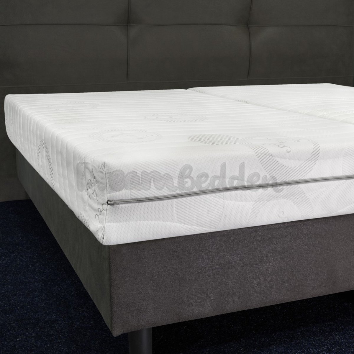 Matras 180x200 - Nasa Traagschuim - Pocketvering 9-zones - Cool & Fresh - ca. 21cm dik — afbeelding 4