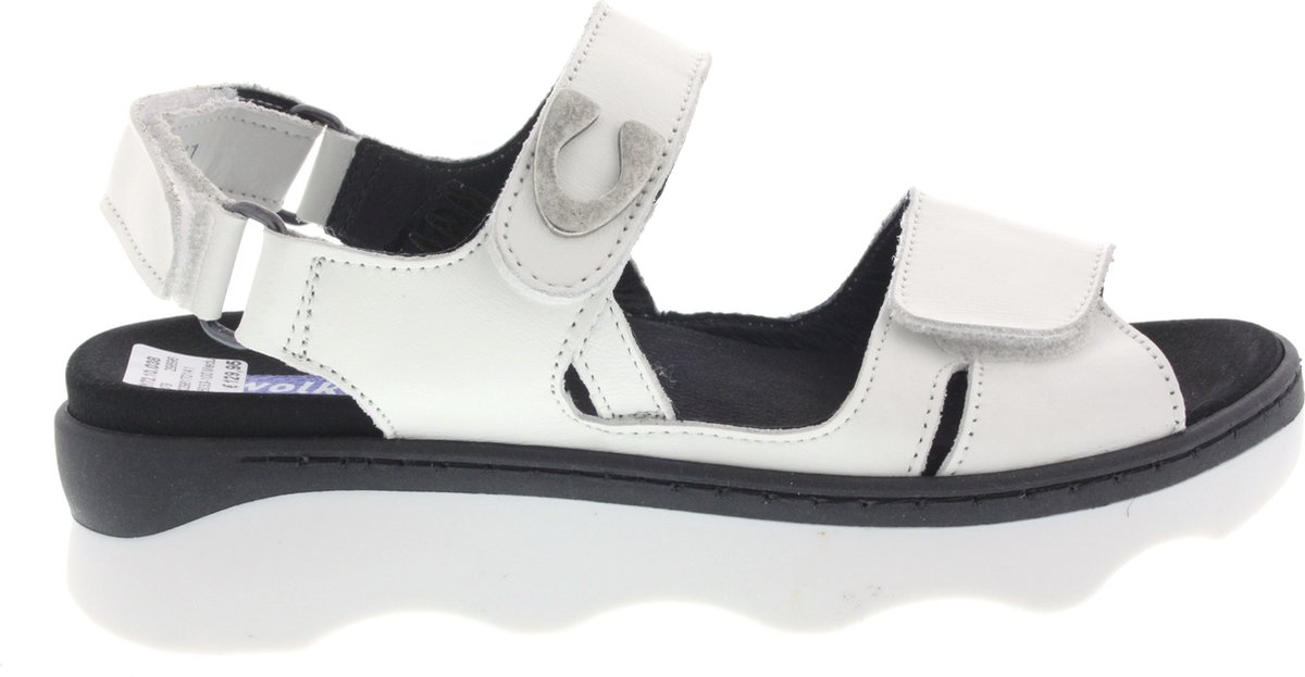 Dames Sandalen Wolky Medusa Reflex Wit
