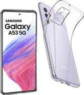 Hoesje geschikt voor Samsung Galaxy A53 5G Back Cover – Galaxy A53 5G Hoesje Silicone Case - Perfect fit - Transparant – EPICMOBILE