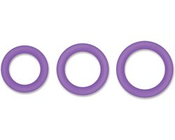 NS Novelties - Halo 55mm Cockring Medium - Rings Paars