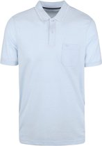 Brax - Polo Blauw - Modern-fit - Heren Poloshirt Maat 3XL