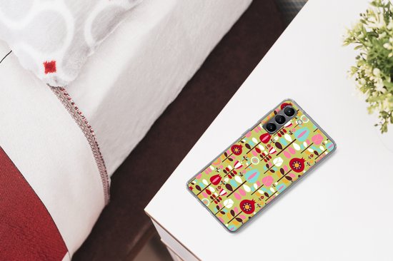 Coque Samsung Galaxy S21 - Motifs - Fleurs - Couleurs - Coque de téléphone en Siliconen -