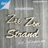 Joy!Crafts • Woodsters wooden words See sun beach