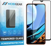 Mobigear Screenprotector geschikt voor Xiaomi Redmi 9T Glazen | Mobigear Premium Screenprotector - Case Friendly - Zwart