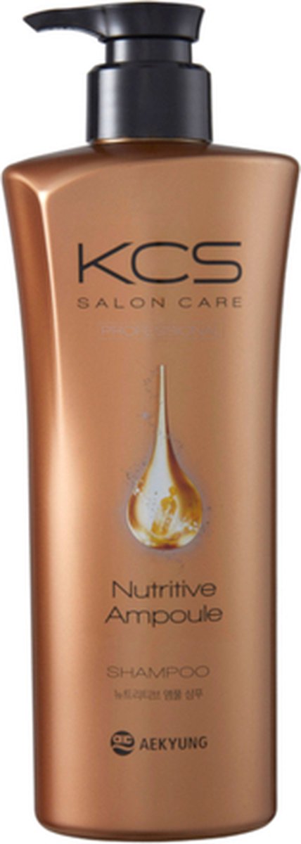 Salon Care Nutritive Ampoule Shampoo voor beschadigd haar 600ml