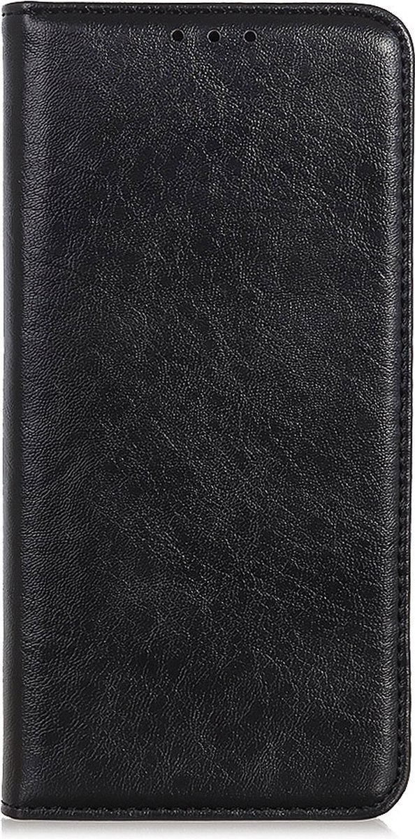 Mobigear Telefoonhoesje geschikt voor Samsung Galaxy A51 Hoesje | Mobigear Classic Elegance Bookcase Portemonnee | Pasjeshouder voor 2 Pasjes | Telefoonhoesje voor Pinpas / OV Kaart / Rijbewijs - Zwart