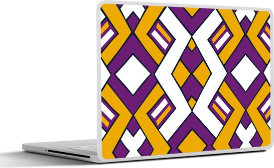Laptop sticker - 17.3 inch - Design - Lijn - Retro - 40x30cm ...