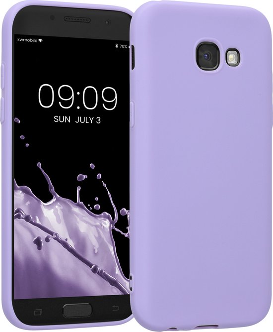 kwmobile telefoonhoesje geschikt voor Samsung Galaxy A5 (2017) - Hoesje voor smartphone - Back cover in lavendel