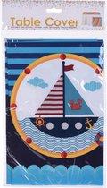 takelkleed junior 132 x 220 cm blauw/zwart