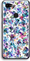 Case Company® - Google Pixel 3 hoesje - Hibiscus Flowers - Soft Cover Telefoonhoesje - Bescherming aan alle Kanten en Schermrand