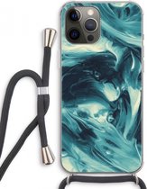 Case Company® - iPhone 12 Pro Max hoesje met Koord - Dreaming About Whales - Telefoonhoesje met Zwart Koord - Extra Bescherming aan alle Kanten en Over de Schermrand