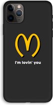 Case Company® - iPhone 11 Pro Max hoesje - I'm lovin' you - Biologisch Afbreekbaar Telefoonhoesje - Bescherming alle Kanten en Schermrand