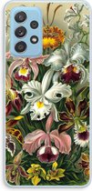 Case Company® - Samsung Galaxy A73 hoesje - Haeckel Orchidae - Soft Cover Telefoonhoesje - Bescherming aan alle Kanten en Schermrand