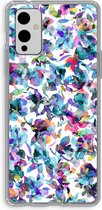 Case Company® - OnePlus 9 hoesje - Hibiscus Flowers - Soft Cover Telefoonhoesje - Bescherming aan alle Kanten en Schermrand