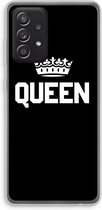 Case Company® - Samsung Galaxy A52s 5G hoesje - Queen zwart - Soft Cover Telefoonhoesje - Bescherming aan alle Kanten en Schermrand