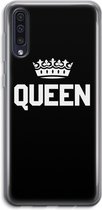 Case Company® - Samsung Galaxy A50 hoesje - Queen zwart - Soft Cover Telefoonhoesje - Bescherming aan alle Kanten en Schermrand
