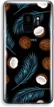 Case Company® - Samsung Galaxy S9 hoesje - Kokosnoot - Soft Cover Telefoonhoesje - Bescherming aan alle Kanten en Schermrand