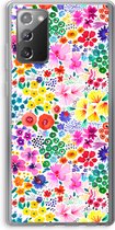 Case Company® - Samsung Galaxy Note 20 / Note 20 5G hoesje - Little Flowers - Soft Cover Telefoonhoesje - Bescherming aan alle Kanten en Schermrand