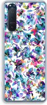 Case Company® - Sony Xperia 5 II hoesje - Hibiscus Flowers - Soft Cover Telefoonhoesje - Bescherming aan alle Kanten en Schermrand