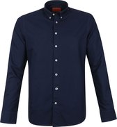 Suitable - Overhemd BD Oxford Donkerblauw - XL - Heren - Slim-fit