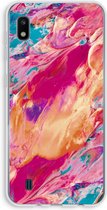 Case Company® - Samsung Galaxy A10 hoesje - Pastel Echoes - Soft Cover Telefoonhoesje - Bescherming aan alle Kanten en Schermrand