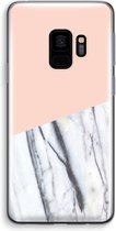 Case Company® - Samsung Galaxy S9 hoesje - A touch of peach - Soft Cover Telefoonhoesje - Bescherming aan alle Kanten en Schermrand