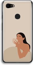 Case Company® - Google Pixel 3 hoesje - Fresh coffee - Soft Cover Telefoonhoesje - Bescherming aan alle Kanten en Schermrand