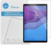 Tablet screenprotector geschikt voor Lenovo Tab M10 HD - 2e Generatie - 10.1 Inch (X306) - Case-friendly screenprotector - 2 stuks - Tempered Glass - Transparant