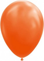 ballonnen 30 cm latex oranje 10 stuks