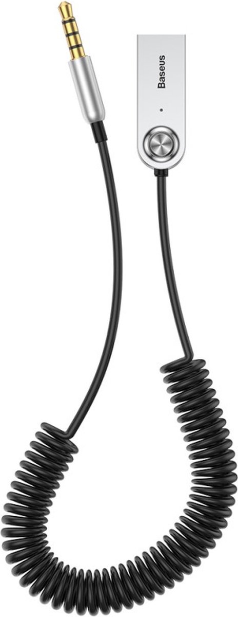 Baseus BA01 Serie - Bluetooth Audio Adapter - 5.0 - AUX - Ingebouwde Microfoon