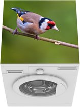 Wasmachine beschermer mat - Een putter is opzoek naar voedsel - Breedte 60 cm x hoogte 60 cm