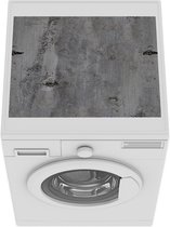 Wasmachine beschermer - Wasmachine mat - Staal - Patronen - Vintage - 55x45 cm - Droger beschermer