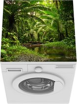 Wasmachine beschermer mat - Tropisch regenwoud in Colombia - Breedte 60 cm x hoogte 60 cm