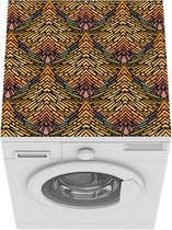 Wasmachine beschermer mat - Mozaïek - Patroon - Oosters - Breedte 60 cm x hoogte 60 cm