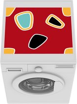 Wasmachine beschermer mat - Abstract - Patronen - Lijn - Breedte 55 cm x hoogte 45 cm