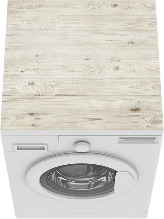 Protecteur de machine à laver - Tapis de machine à laver - Bois - Planche -  Bouleau -... | bol.com