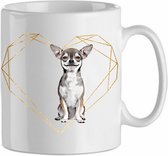 Mok Chihuahua 1.5| Hond| Hondenliefhebber | Cadeau| Cadeau voor hem| cadeau voor haar | Beker 31 CL