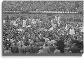 Walljar - Feyenoord kampioen '61 II - Muurdecoratie - Plexiglas schilderij