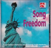 Song of Freedom - Frysk fanfare orchestra / Frysk fanfare orkest -  Jouke Hoekstra / CD Instrumentaal - Klassiek Religieus / Psalm 150 - Komt nu met zang - Jubilation - Song of Fre