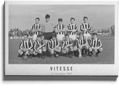 Walljar - Elftal Vitesse '67 - Muurdecoratie - Canvas schilderij